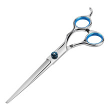 Professional Hair Cutting Scissors Kit with Thinning Shears for Barber and Home Salon, Blue