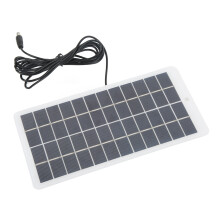 5W 12V Portable Solar Panel Charger Weatherproof with DC for Traffic Light