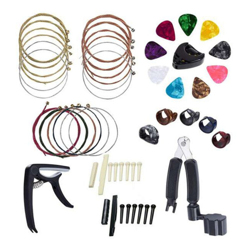 Guitar Repair Tool Capo Pick Saddle String Bridge Pin for Maintenance Durable 1