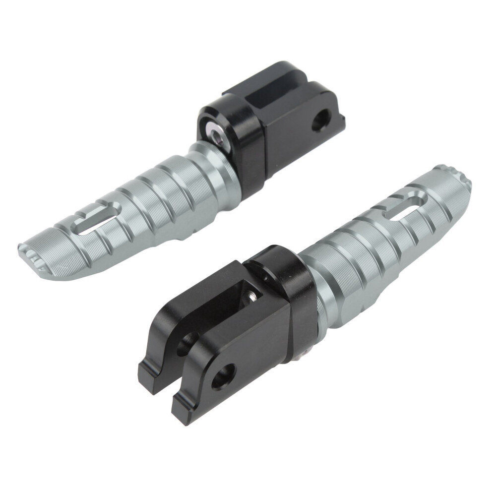 Cnc T6063 Motorcycle Pegs (Pair) Grey 7340572338396