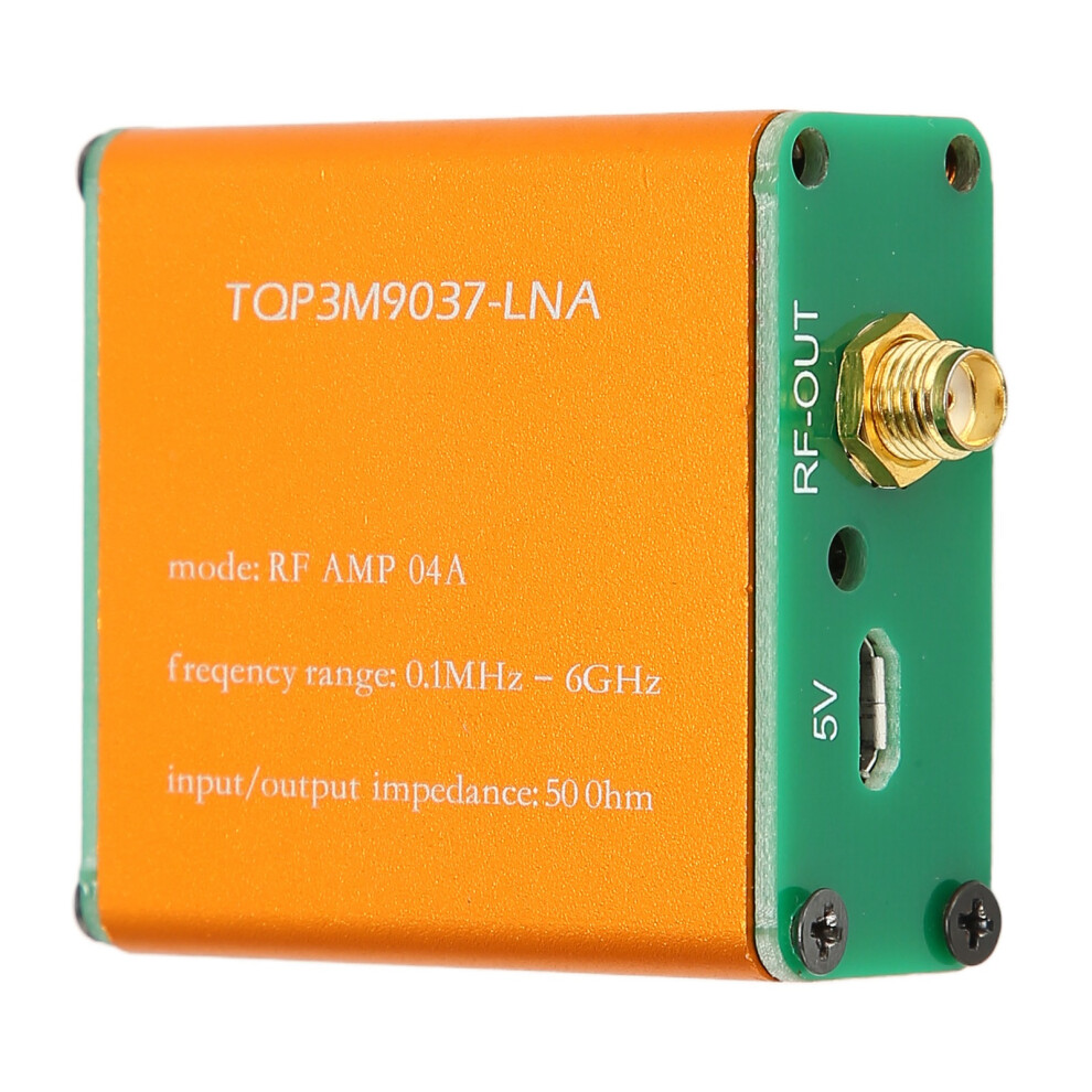 0.1Mhzâ6Ghz 20Db Low Noise Amplifier Rf Preamplifier With Battery 4361389986184