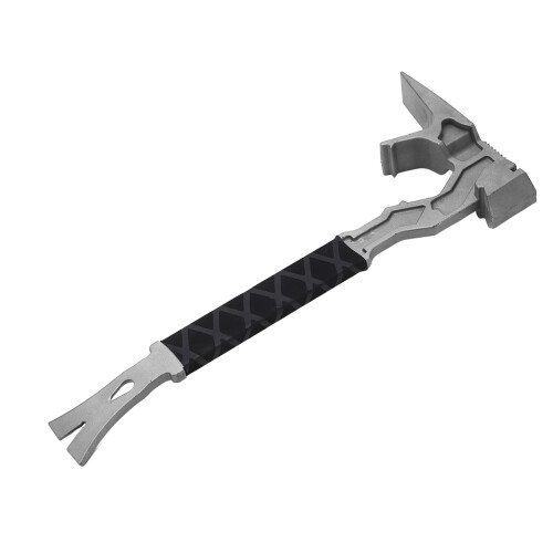 Durable Multi Function Hammer with Chisel Pry Bar & Nail Puller Manganese Steel 2