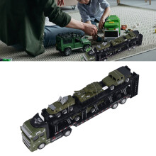 Diecast Military Vehicles Toy, Alloy, 32x5x7cm, Pull Back & Removable Body