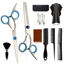 Hair Cutting Scissors Set 13 Pcs Professional Hairdressing Kit with Thinning Shears and Case