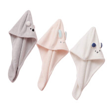 3pcs Microfiber Hair Drying Towel Wrap Fast Absorption Quick Dry Cap for Women and Travel