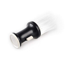 Barber Neck Duster Brush with Builtin Powder Dispenser, Professional 2 in 1 Hair Cleaning Tool for Men