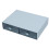 Stackable Blue Plastic Desktop Drawer Organizer with 2 Drawers, Dustproof 2