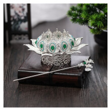 Vintage Pearl Hair Stick Set, Elegant Chinese Hairpin for Wedding and Updos, Gold Silver Lotus Design