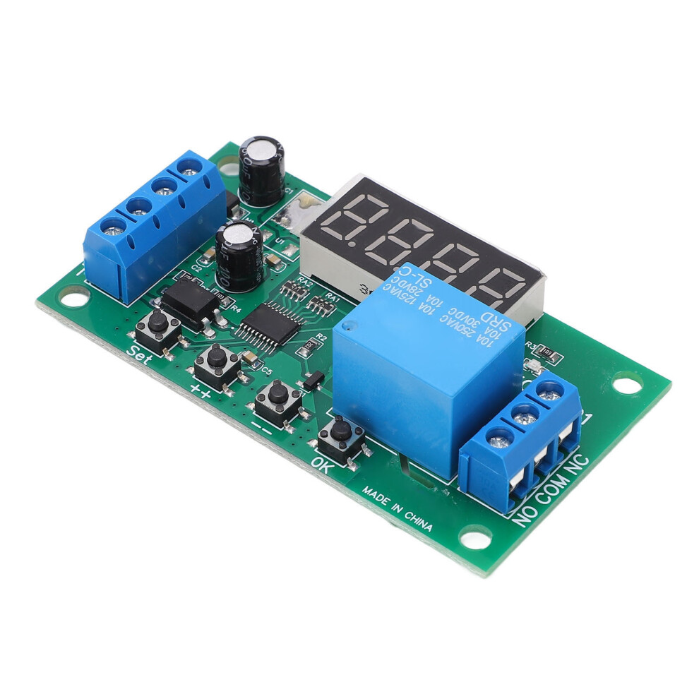Multifunctional Pulse Counter Relay Board 0.1S-9999999.9S 12V Control Module 5061389988032