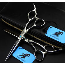 Professional Hair Cutting Scissors Set 6 Inch with Thinning Shears, Ergonomic Sharp Blades Salon Kit