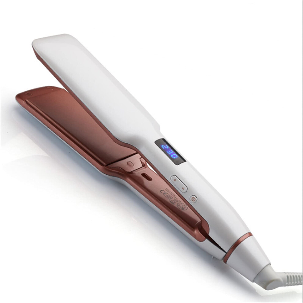 Hair Straightener with Fast Heating Ceramic Flat Iron, Adjustable Temp for Wet to Dry Styling