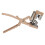 Gray Multifunctional Grafting Scissors Non Slip V Shape Cutting Grafting Pruner Tool 16
