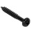 20x Metall Pickup Schrauben Schwarz 13