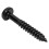 20x Metall Pickup Schrauben Schwarz 11