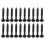20x Metall Pickup Schrauben Schwarz 9