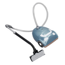 Miniaturstaubsauger im Maßstab 1:12 in Himmelblau für Wohnaccessoires und Geschenke