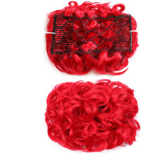 Curly Hair Bun Extension with Instant Volume Boost and Natural Matte Finish for Women