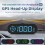 Car HUD Speedometer Odometer GPS Display 7 Colors Universal 3