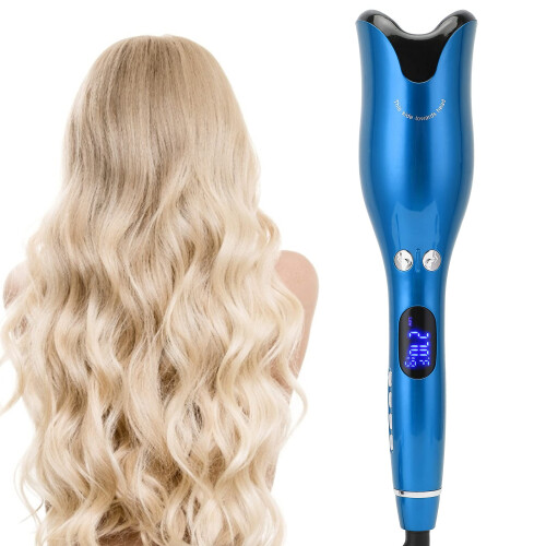 Automatic Curling Iron with Rotating Ceramic Barrel, AntiTangle Sensor and Temperature Control 1