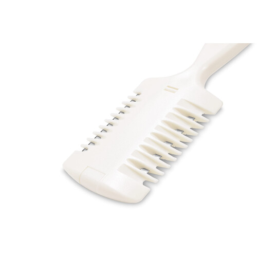 Hair Thinning Razor Comb Set with Dual Comb Options and Replaceable Stainless Blades 2