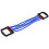 Detachable 5-Piece Blue Resistance Bands Chest Expander Exercise Pull Rope 2
