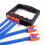 Detachable 5-Piece Blue Resistance Bands Chest Expander Exercise Pull Rope 6