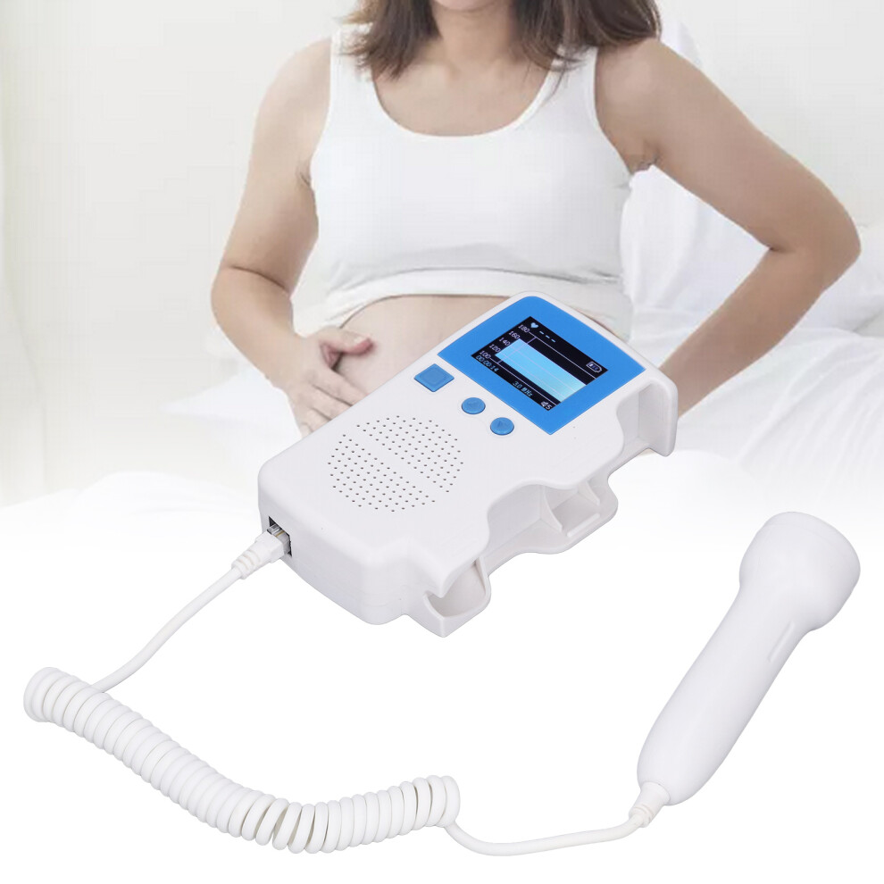 Fetal Heartbeat Monitor – Accurate 2 Bpm With Noise Reduction Blue