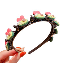 Kids Flower Hair Headband with Secure AntiSlip Grip, Handmade MultiColor Children Hair Accessories