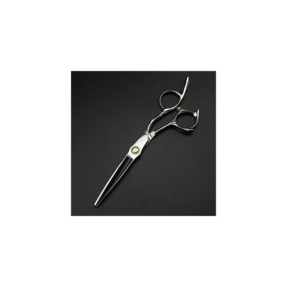 Hair Cutting Scissors Japanese 440C Stainless Steel 6 Inch Professional Barber Shears with Precision Blades and Ergonomic Handle for Salon and Home