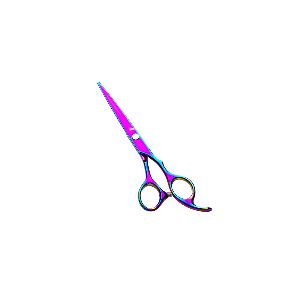 Black 6 Inch Professional Hair Cutting Scissors, Japanese Stainless Steel Barber Shears With Ergonomic NonâSlip Grip,
