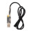Electric Bike USB Programming Cable 70cm 5pin Female USB2.0 Plastic 3