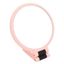 15X Magnifying Foldable Handheld Makeup Mirror, ABS & Glass