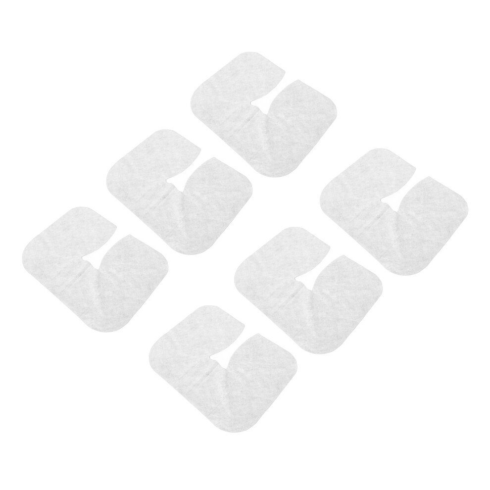 100pcs Disposable U-Shaped Breathable Massage Face Rest Covers Nonwoven SPA