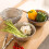 Kitchen Stainless Steel Strainer Colander 24CM Diameter with Mesh Screen 4