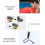 Hand Pulled Inflatable Air Pump 750CC Portable Rubber Boat Inflator 10