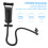 Hand Pulled Inflatable Air Pump 750CC Portable Rubber Boat Inflator 12