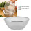 Kitchen Stainless Steel Strainer Colander 24CM Diameter with Mesh Screen 13
