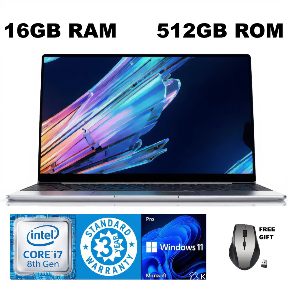 14.1" Gaming Laptop Intel i7 16GB RAM 2TB SSD