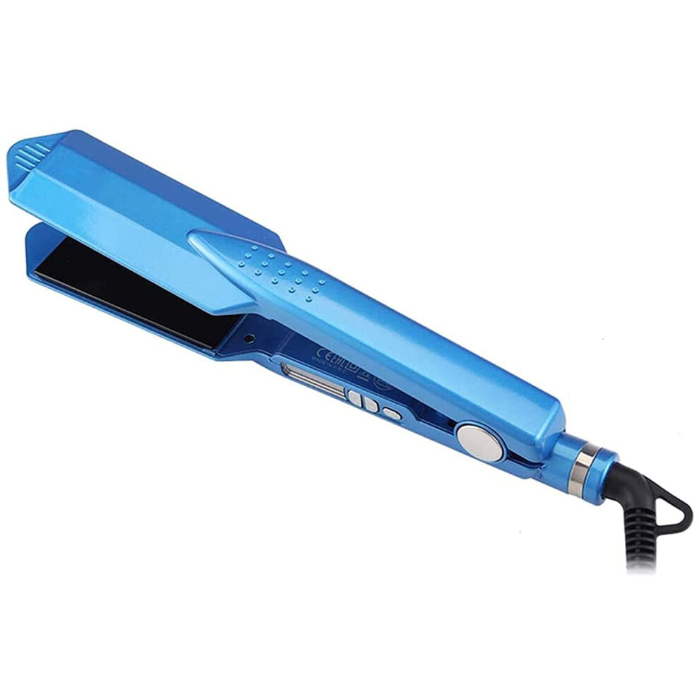 Ceramic Tourmaline Hair Straightener with Fast Heating 60s, Negative Ion Technology, Frizz Control