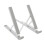 Foldable Aluminum Laptop Stand Adjustable 155mm Height Black 14