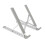 Foldable Aluminum Laptop Stand Adjustable 155mm Height Black 15