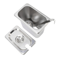 Gastro Marmeladenständer 8er Set aus Edelstahl