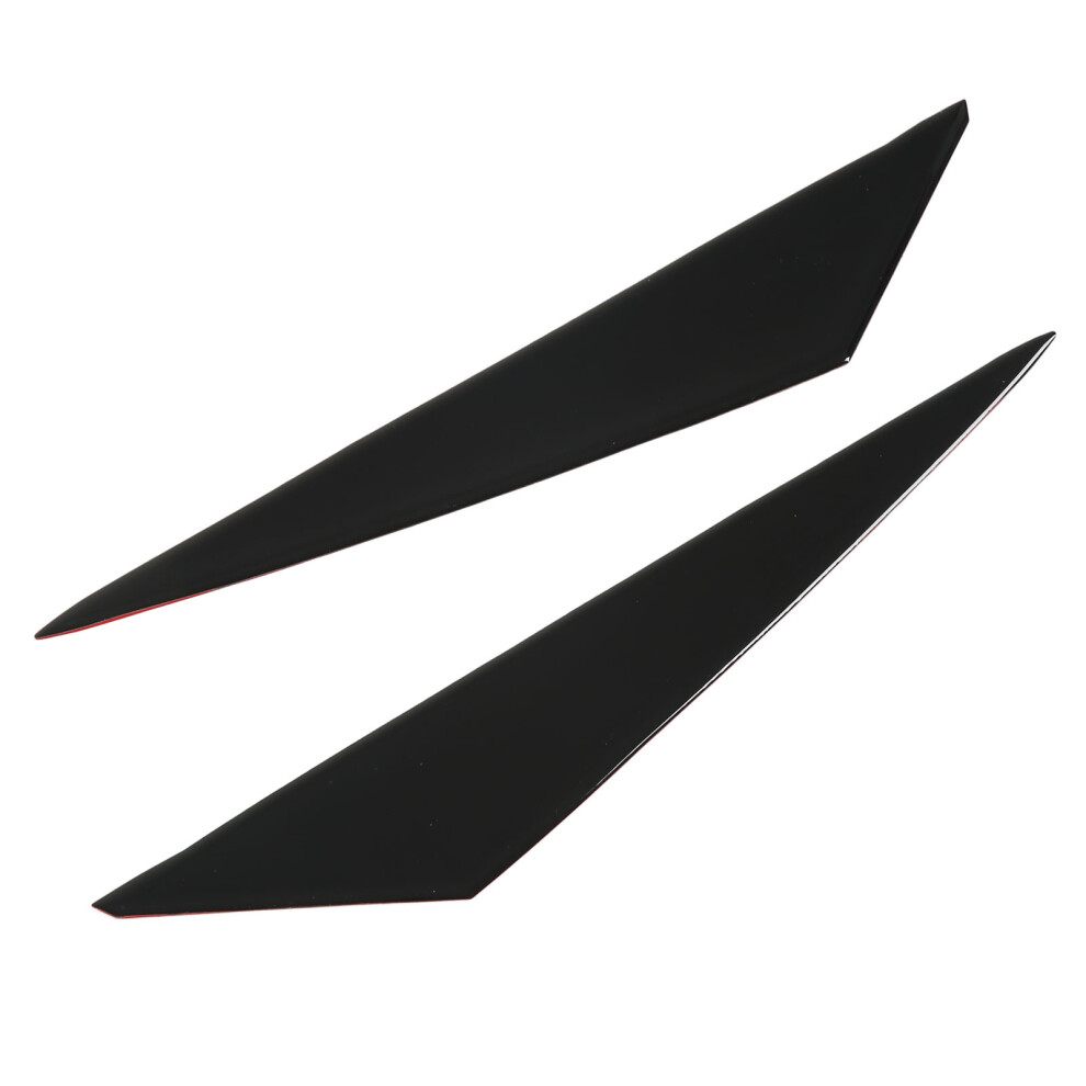 2Pcs Headlight Eyebrow Protectors For X1 E84 2009Â2014 Black 4671389995575