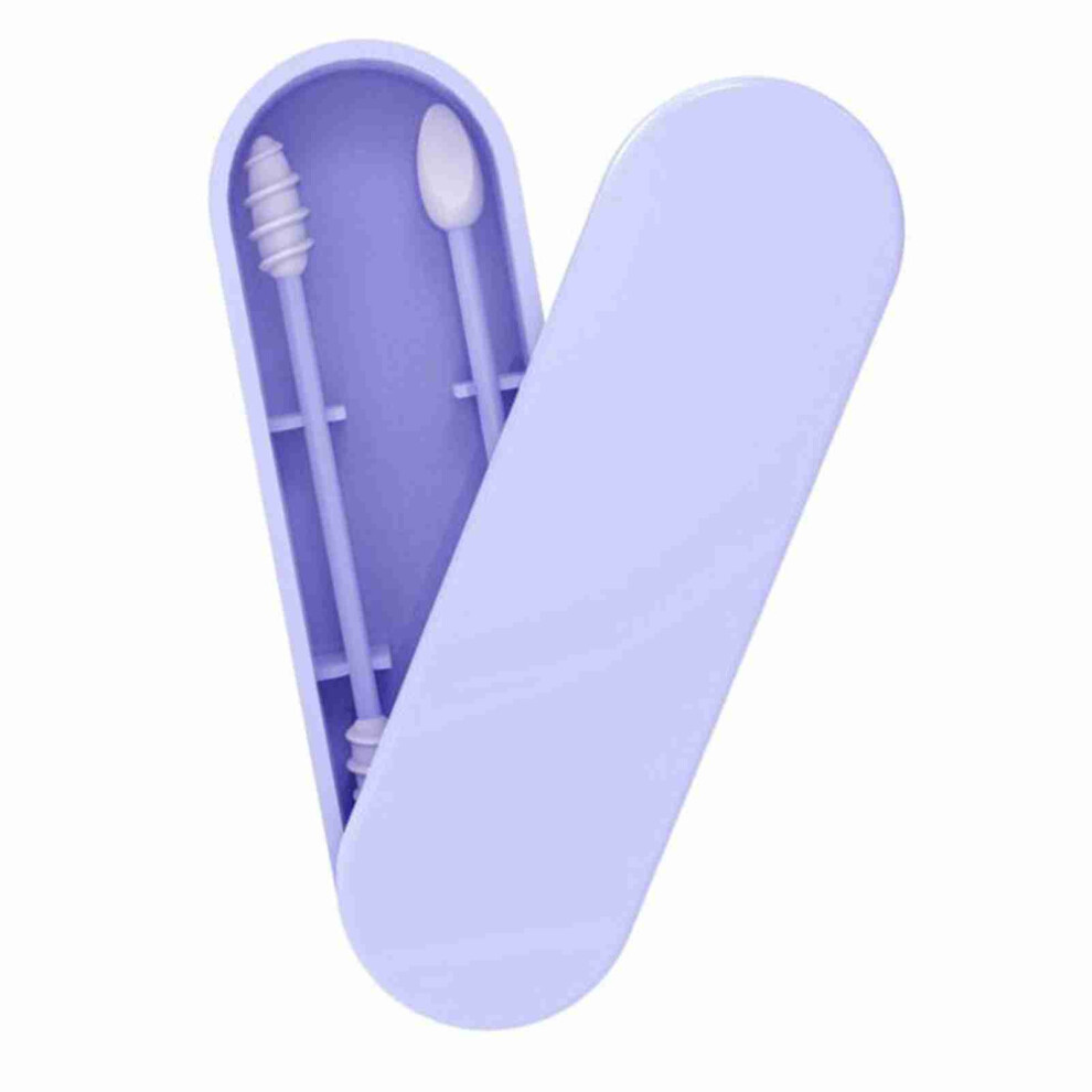Blue Reusable Silicone Cotton Swab For Ear Cleaning, 9.5Cm