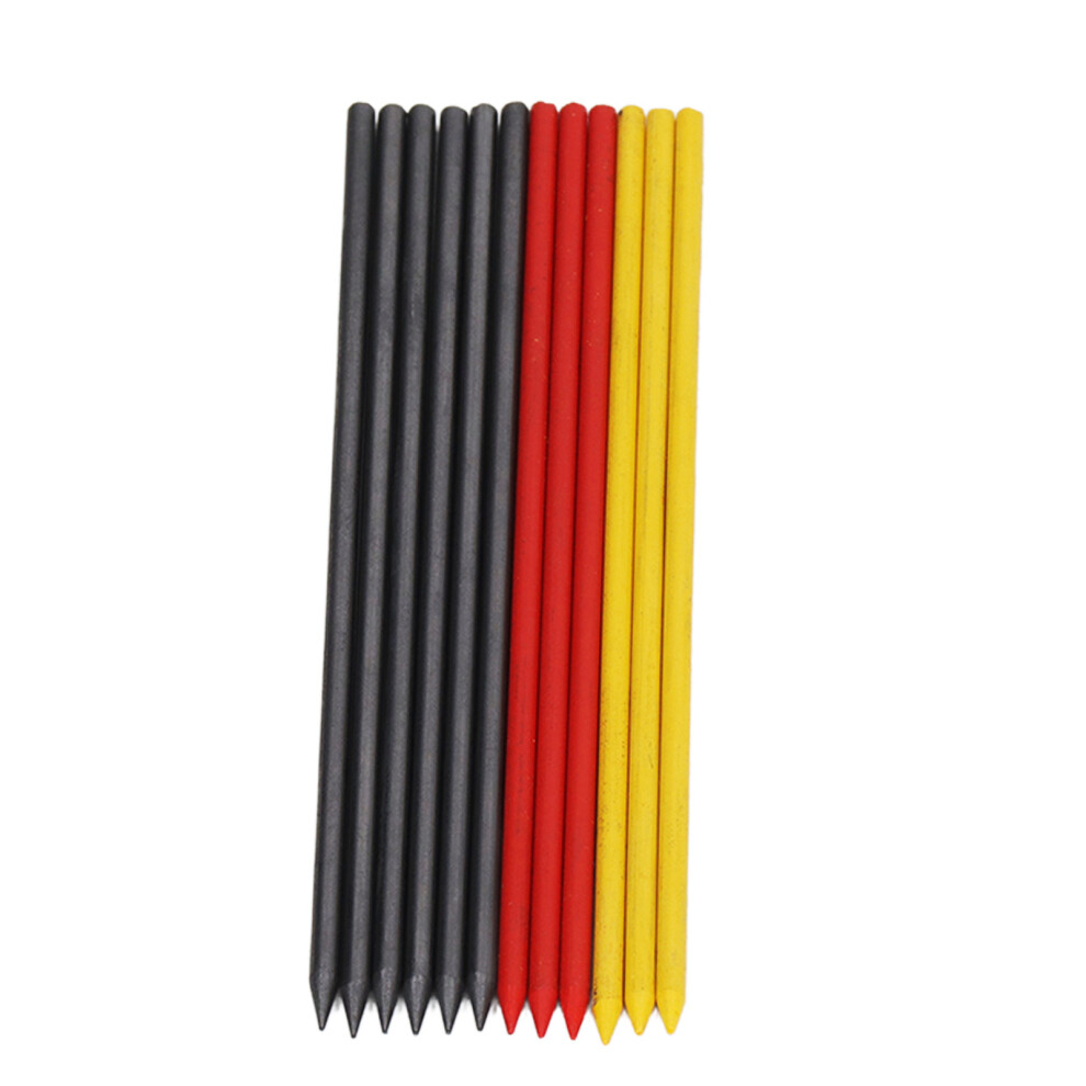 HB Deep Hole Carpenter Pencil Refills 12pc