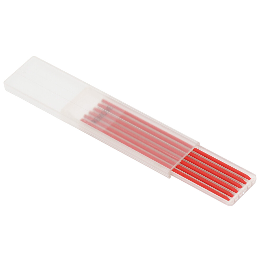 Set of 6 HB 2.8mm Carpenter Pencil Leads