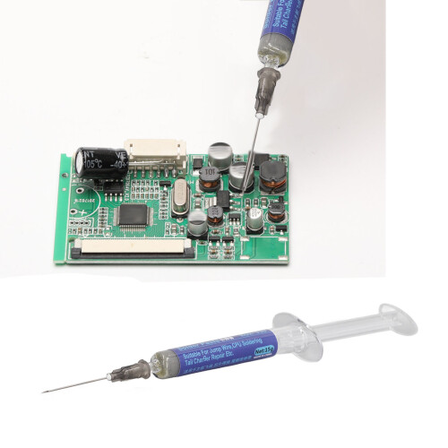 Low Melting Tempera Solder Paste with 3 Needles for PCB Repair