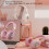Cute Pink Bluetooth Gaming Headset with LED Light, 400mAh, 15m Range 4