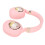 Cute Pink Bluetooth Gaming Headset with LED Light, 400mAh, 15m Range 15