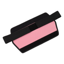 Pink PU Leather Hip Thrust Belt for Exercise 88 x 20.8cm